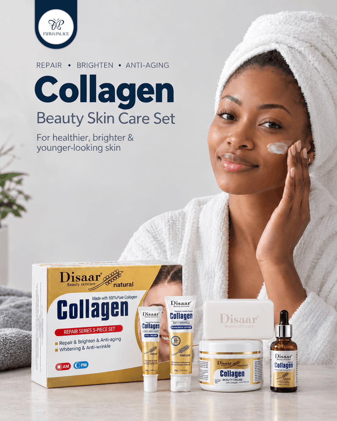Disaar Collagen 5-Piece Skincare Set