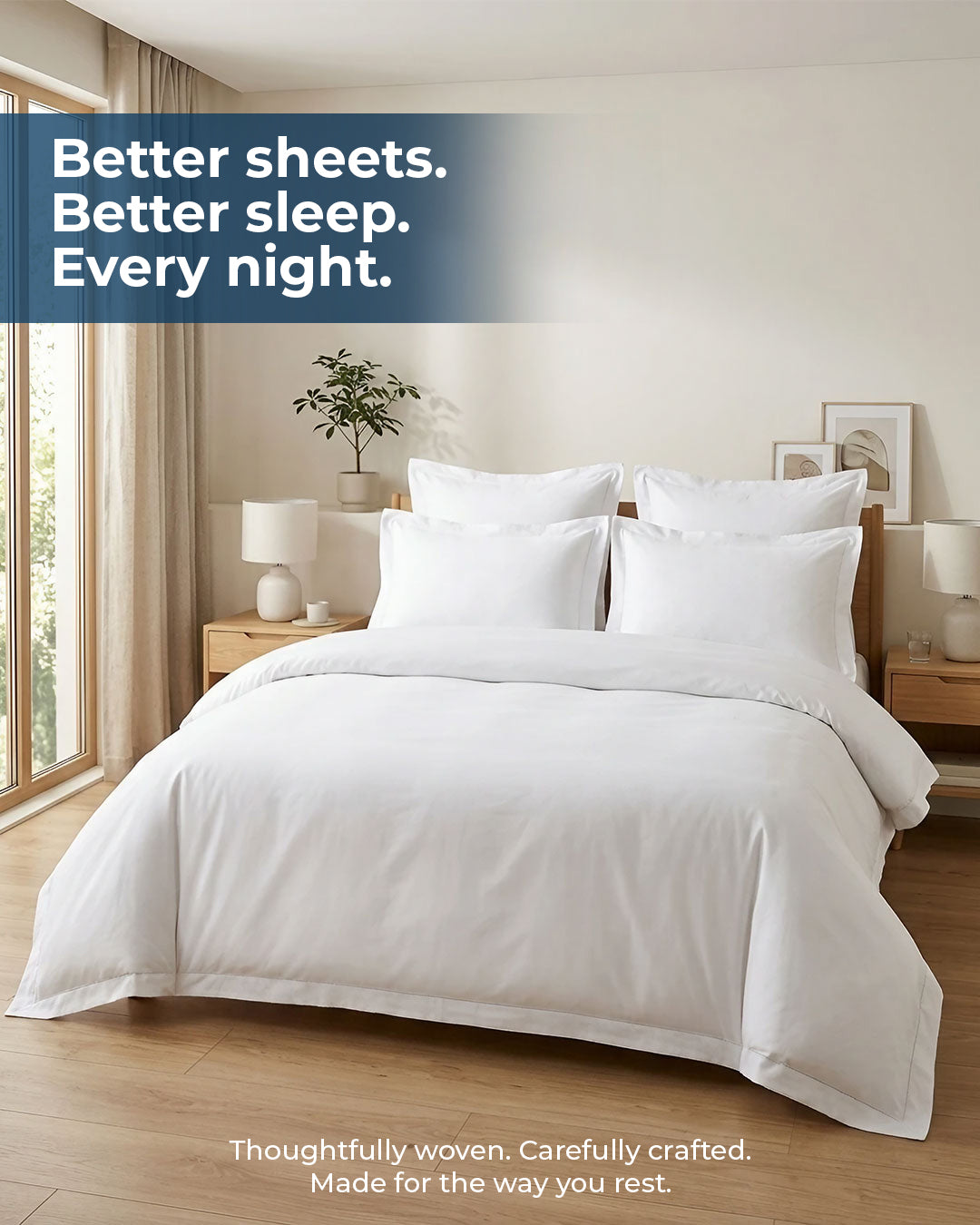 Premium 3-Piece Printed Microfiber Bedsheet Set | Soft & Comfortable Bedding