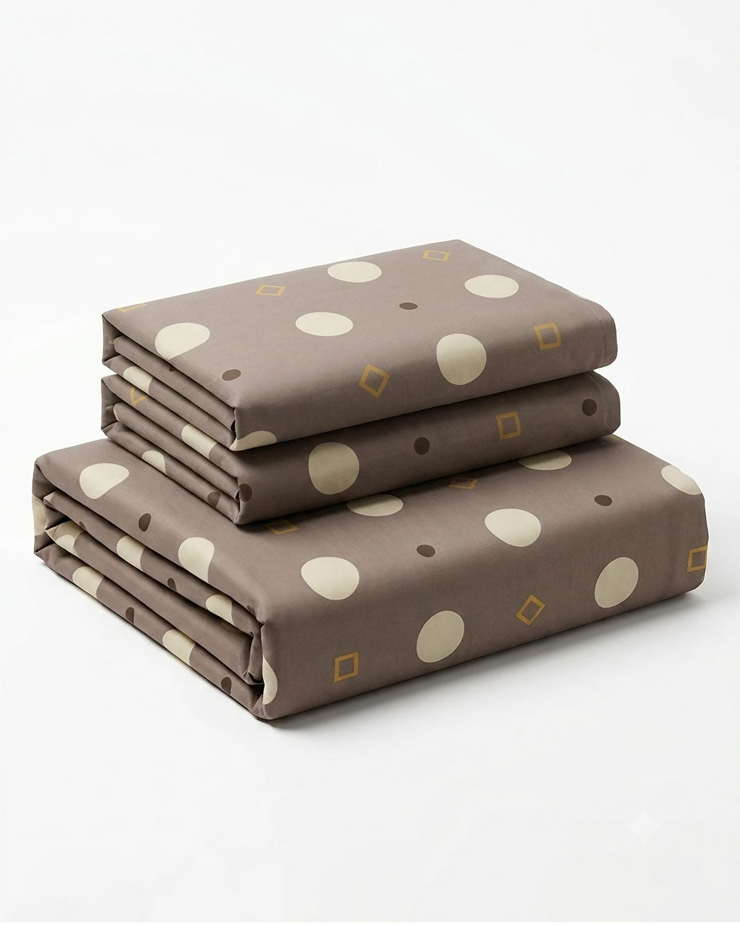 Premium 3-Piece Printed Microfiber Bedsheet Set | Soft & Comfortable Bedding