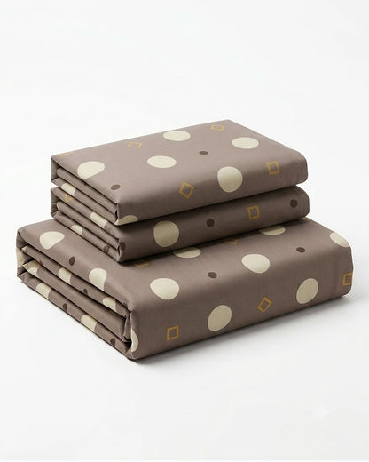 Premium 3-Piece Printed Bedsheet Set