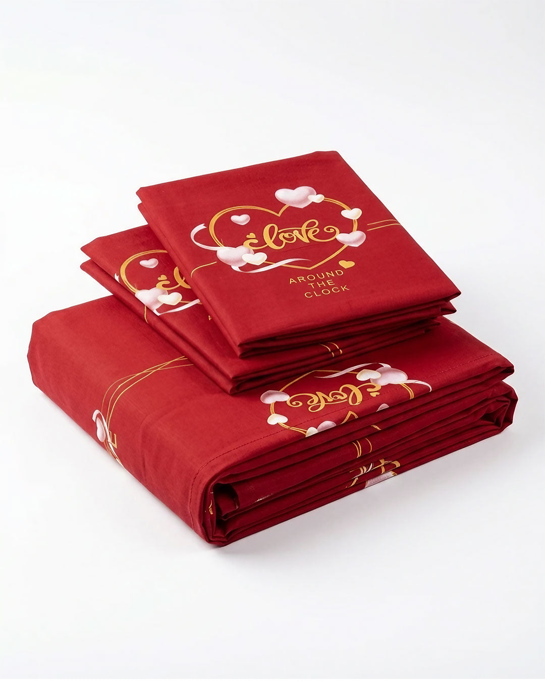 Premium 3-Piece Printed Microfiber Bedsheet Set | Soft & Comfortable Bedding