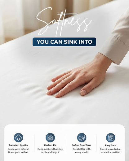 Premium 3-Piece Printed Bedsheet Set