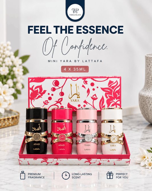 Lattafa Yara Mini Perfume Set – 4 × 35ml