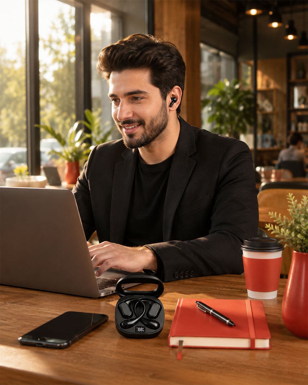 Q15 Pro Wireless Bluetooth Earbuds with Charging Case