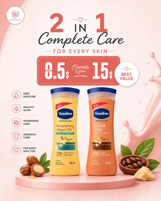 Vaseline Intensive Care Duo – 2 × 400ml