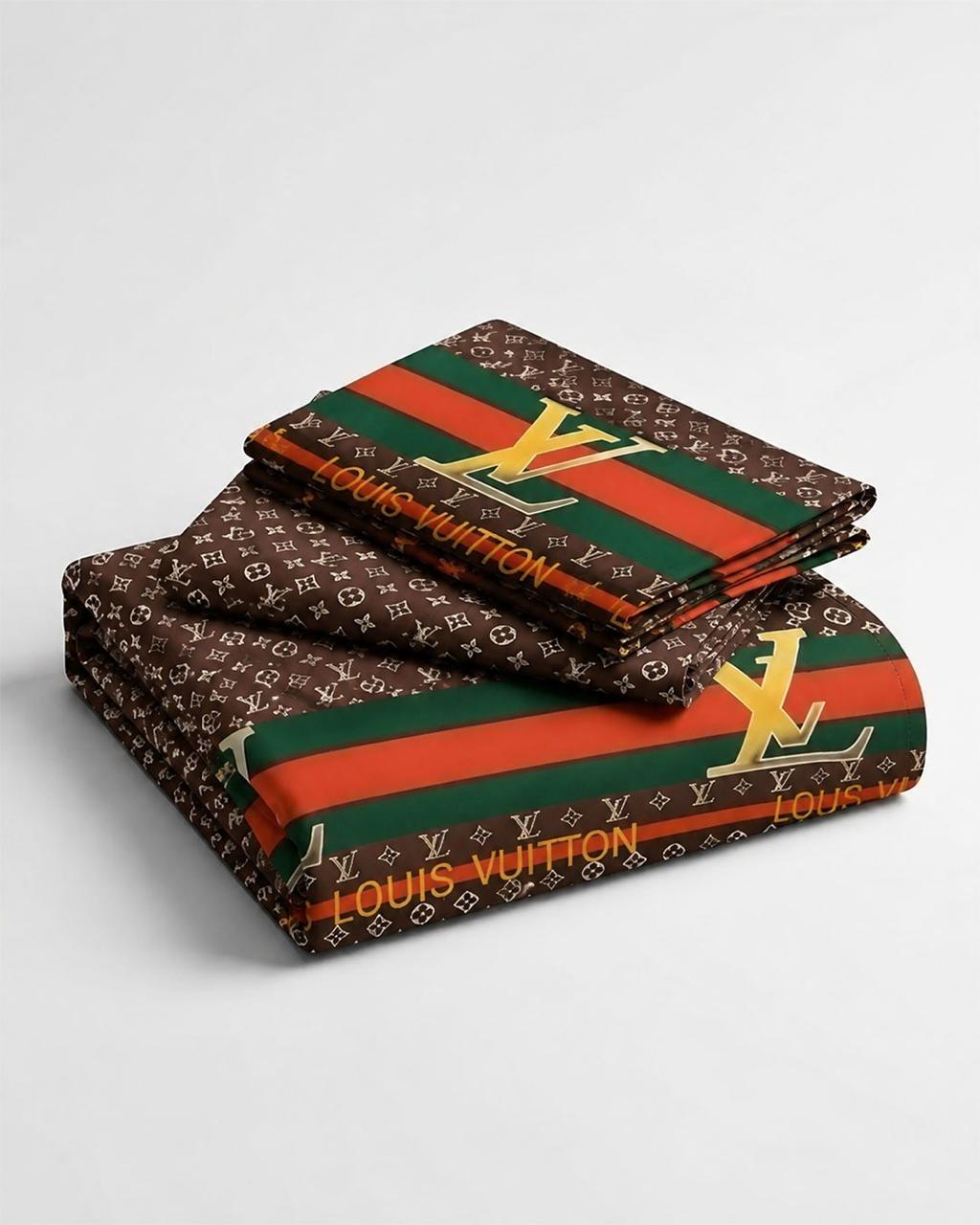 Premium 3-Piece Printed Bedsheet Set