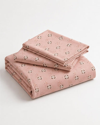 Premium 3-Piece Printed Bedsheet Set